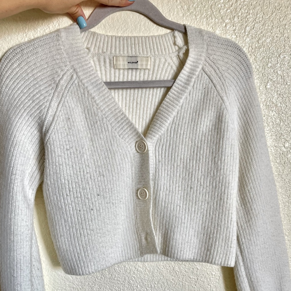 milky sweater